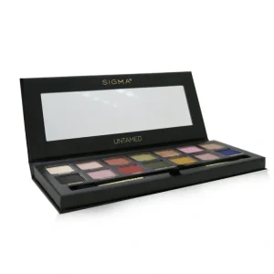 Beauty*Sigma Beauty Untamed Eyeshadow Palette With Dual Ended Brush (14x Eyeshadow + 1x Dual Ended Brush) 19.32g/0.68oz - GlowEssence Care - Embrace the Essence of Radiance with Premium Skincare Solutions