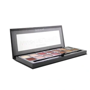 Beauty*Sigma Beauty Warm Neutrals Eyeshadow Palette (14x Eyeshadow + 1x Dual Ended Brush) 19.04g/0.67oz - GlowEssence Care - Embrace the Essence of Radiance with Premium Skincare Solutions