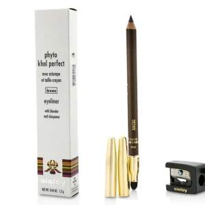 Clearance Sisley Phyto Khol Perfect Eyeliner (With Blender and Sharpener) - # Brown 1.2g/0.04oz - GlowEssence Care - Embrace the Essence of Radiance with Premium Skincare Solutions