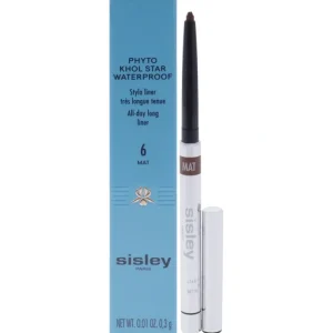 Clearance Sisley Phyto Khol Star Waterproof - 6 Matte Chestnut by Sisley for Women - 0.01 oz Eyeliner - GlowEssence Care - Embrace the Essence of Radiance with Premium Skincare Solutions