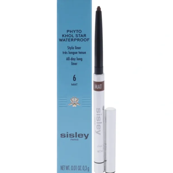 Clearance Sisley Phyto Khol Star Waterproof - 6 Matte Chestnut by Sisley for Women - 0.01 oz Eyeliner - GlowEssence Care - Embrace the Essence of Radiance with Premium Skincare Solutions