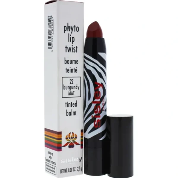Flash Sale Sisley Phyto Lip Twist - 22 Burgundy by Sisley for Women - 0.08 oz Lipstick - GlowEssence Care - Embrace the Essence of Radiance with Premium Skincare Solutions