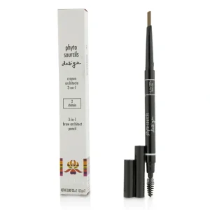 Best Sale Sisley Phyto Sourcils Design 3 In 1 Brow Architect Pencil - # 2 Chatain 2x0.2g/0.007oz - GlowEssence Care - Embrace the Essence of Radiance with Premium Skincare Solutions