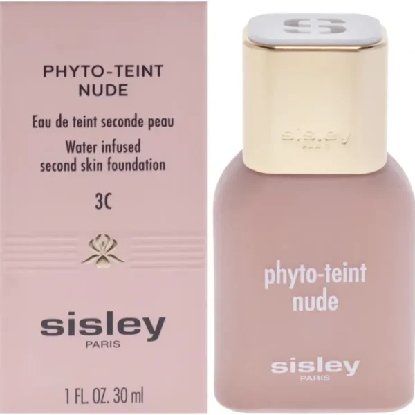 Complexion-care*Sisley Phyto Teint Nude - 3C Natural by Sisley for Women - 1 oz Foundation - GlowEssence Care - Embrace the Essence of Radiance with Premium Skincare Solutions