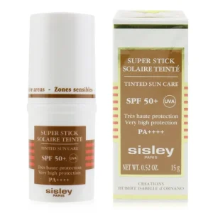 Best Sisley Super Stick SPF 50+ UVA Tinted Sun Care (Very High Protection & Very Water Resistant) 15g/0.52oz - GlowEssence Care - Embrace the Essence of Radiance with Premium Skincare Solutions