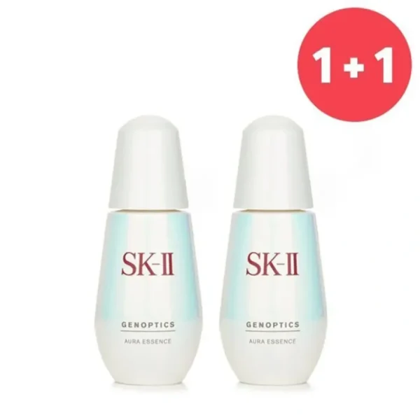 Complexion-care*SK II 1+1 SetGenOptics Aura Essence(Asia Version)  50ml/1.7oz x2 - GlowEssence Care - Embrace the Essence of Radiance with Premium Skincare Solutions