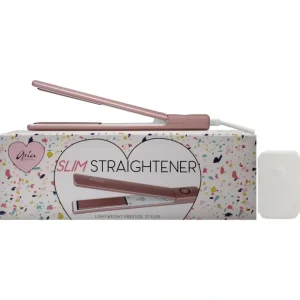 Beauty*Slim Hair Straightener - Pink by Aria Beauty for Women - 1 Pc Flat Iron - GlowEssence Care - Embrace the Essence of Radiance with Premium Skincare Solutions