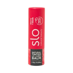 Beauty*Slo Natural Beauty Organic Natural Tinted Lip + Cheek Balm Cherry + Blush 8g - GlowEssence Care - Embrace the Essence of Radiance with Premium Skincare Solutions