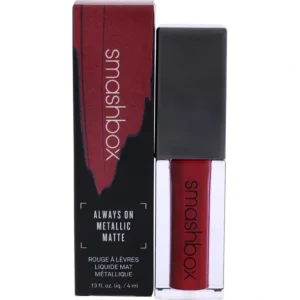 Store SmashBox Always On Metallic Matte Liquid - Maneater by SmashBox for Women - 0.13 oz Lipstick - GlowEssence Care - Embrace the Essence of Radiance with Premium Skincare Solutions