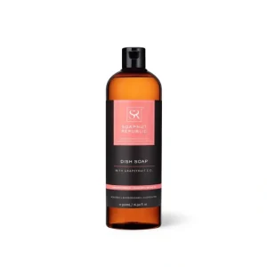 Wash*Soapnut Republic Dish Soap with Grapefruit E.O. (500ml) Fixed Size - GlowEssence Care - Embrace the Essence of Radiance with Premium Skincare Solutions