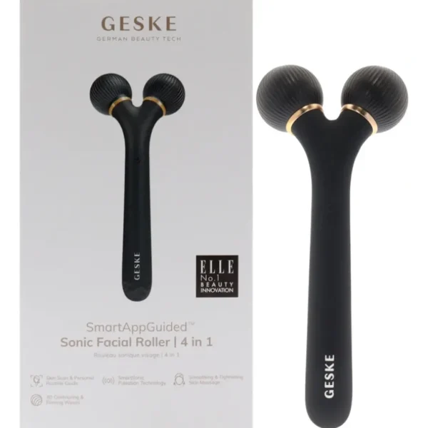 Discount Sonic Facial Roller 4 in 1 - Gray by Geske for Women - 1 Pc Roller - GlowEssence Care - Embrace the Essence of Radiance with Premium Skincare Solutions
