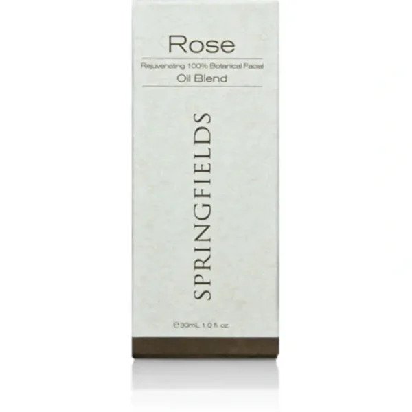 Flash Sale Springfields 100% Botanical Facial Oil Rose Blend 30ml - GlowEssence Care - Embrace the Essence of Radiance with Premium Skincare Solutions