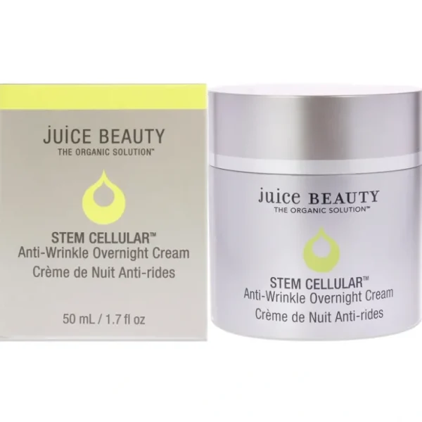 Beauty*Stem Cellular Anti-Wrinkle Overnight Cream by Juice Beauty for Women - 1.7 oz Cream - GlowEssence Care - Embrace the Essence of Radiance with Premium Skincare Solutions