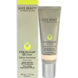 Beauty*Stem Cellular CC Cream SPF 30 - Rosy Glow by Juice Beauty for Women - 1.7 oz Makeup - GlowEssence Care - Embrace the Essence of Radiance with Premium Skincare Solutions