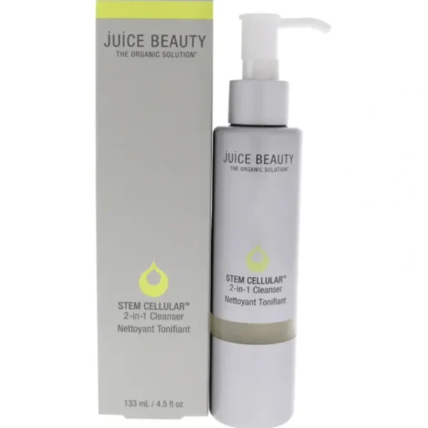 Hot Stem Cellular 2-In-1 Cleanser by Juice Beauty for Women - 4.5 oz Cleanser - GlowEssence Care - Embrace the Essence of Radiance with Premium Skincare Solutions