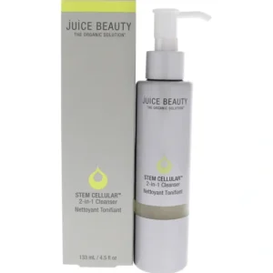 Beauty*Stem Cellular 2-In-1 Cleanser by Juice Beauty for Women - 4.5 oz Cleanser - GlowEssence Care - Embrace the Essence of Radiance with Premium Skincare Solutions