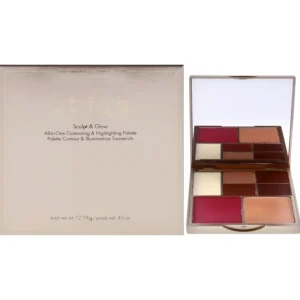 Fashion Stila Sculpt and Glow All-in-One Contouring and Highlighting Palette by Stila for Women - 0.43 oz Makeup - GlowEssence Care - Embrace the Essence of Radiance with Premium Skincare Solutions