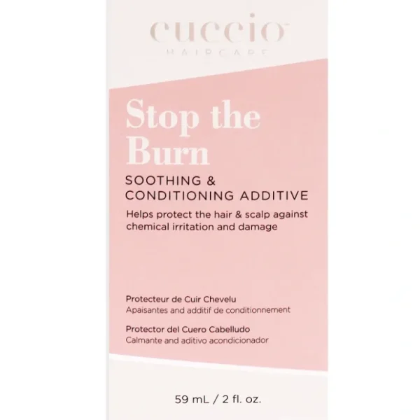 Hair-care*Stop The Burn by Cuccio Haircare for Unisex - 2 oz Conditioner - GlowEssence Care - Embrace the Essence of Radiance with Premium Skincare Solutions