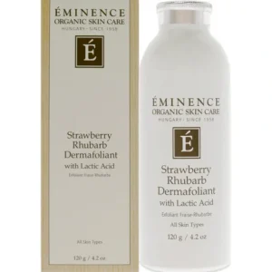 Store Strawberry Rhubarb Dermafoliant With Lactic Acid by Eminence for Unisex - 4.2 oz Exfoliator - GlowEssence Care - Embrace the Essence of Radiance with Premium Skincare Solutions