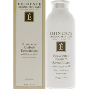 Complexion-care*Strawberry Rhubarb Dermafoliant With Lactic Acid by Eminence for Unisex - 4.2 oz Exfoliator - GlowEssence Care - Embrace the Essence of Radiance with Premium Skincare Solutions