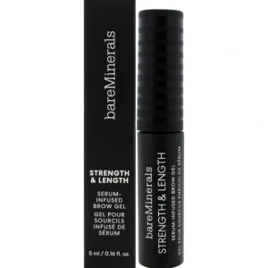 Store Strength and Length Serum-Infused Brow Gel - Chestnut by bareMinerals for Women - 0.16 oz Eyebrow Gel - GlowEssence Care - Embrace the Essence of Radiance with Premium Skincare Solutions
