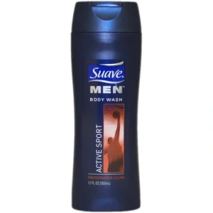 Wash*Suave Suave Men Active Sport Body Wash by Suave for Men - 12 oz Body Wash - GlowEssence Care - Embrace the Essence of Radiance with Premium Skincare Solutions