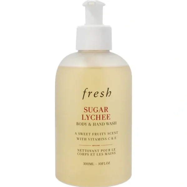 Wash*Sugar Lychee by Fresh for Women - 10 oz Body Wash - GlowEssence Care - Embrace the Essence of Radiance with Premium Skincare Solutions