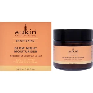Sale Sukin Brightening Glow Night Moisturiser by Sukin for Women - 1.69 oz Moisturizer - GlowEssence Care - Embrace the Essence of Radiance with Premium Skincare Solutions