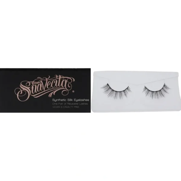 Store Synthetic Silk Lashes - Licorice by Suavecito for Women - 1 Pair Eyelashes - GlowEssence Care - Embrace the Essence of Radiance with Premium Skincare Solutions