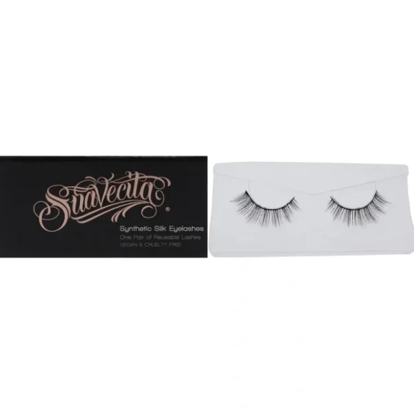 Eye-makeup*Synthetic Silk Lashes - Licorice by Suavecito for Women - 1 Pair Eyelashes - GlowEssence Care - Embrace the Essence of Radiance with Premium Skincare Solutions