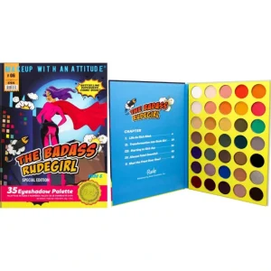 Store The Badass Rudegirl 35 Eyeshadow Palette - Book 6 by Rude Cosmetics for Women - 1.34 oz Eye Shadow - GlowEssence Care - Embrace the Essence of Radiance with Premium Skincare Solutions