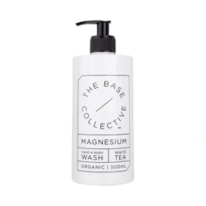 Wash*The Base Collective Hand & Body Wash Magnesium & White Tea 500ml - GlowEssence Care - Embrace the Essence of Radiance with Premium Skincare Solutions