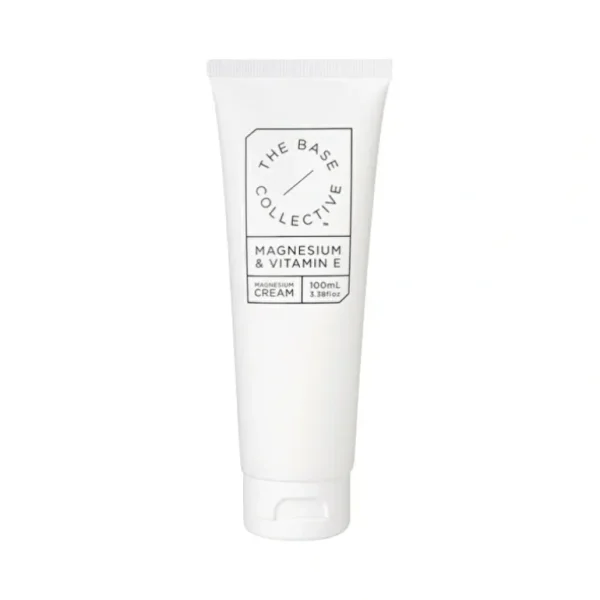 Fashion The Base Collective Magnesium & Vitamin E Magnesium Cream 100ml - GlowEssence Care - Embrace the Essence of Radiance with Premium Skincare Solutions
