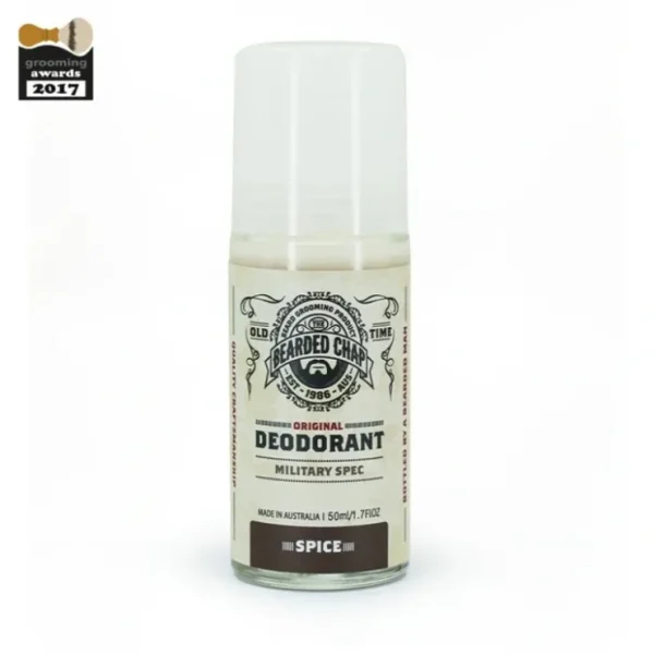 Eye-makeup*The Bearded Chap Military Spec Deodorant 50ml - Spice - GlowEssence Care - Embrace the Essence of Radiance with Premium Skincare Solutions