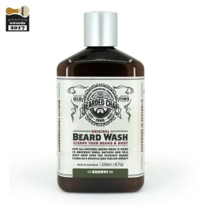 Wash*The Bearded Chap Original Beard Wash 250ml - Brawny - GlowEssence Care - Embrace the Essence of Radiance with Premium Skincare Solutions