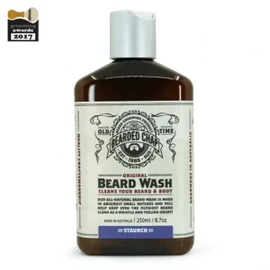 Clearance The Bearded Chap Original Beard Wash 250ml- Staunch - GlowEssence Care - Embrace the Essence of Radiance with Premium Skincare Solutions
