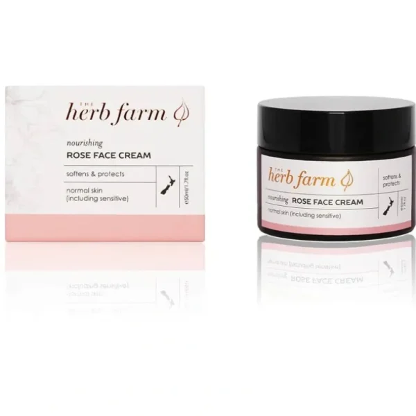 Discount The Herb Farm Nourishing Rose Face Cream 50ml - GlowEssence Care - Embrace the Essence of Radiance with Premium Skincare Solutions