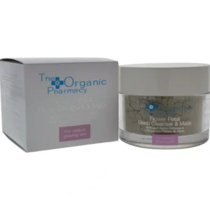 Flash Sale The Organic Pharmacy Flower Petal Deep Cleanser & Mask by The Organic Pharmacy for Unisex - 2.11 oz Cleanser - GlowEssence Care - Embrace the Essence of Radiance with Premium Skincare Solutions