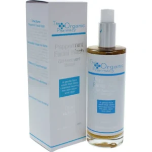 Discount The Organic Pharmacy Peppermint Facial Wash - Blemished Skin by The Organic Pharmacy for Unisex - 3.4 oz Facial Wash - GlowEssence Care - Embrace the Essence of Radiance with Premium Skincare Solutions
