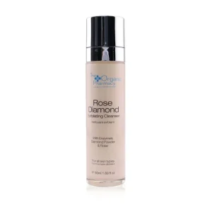Wash*The Organic Pharmacy Rose Diamond Exfoliating Cleanser 50ml/1.69oz - GlowEssence Care - Embrace the Essence of Radiance with Premium Skincare Solutions