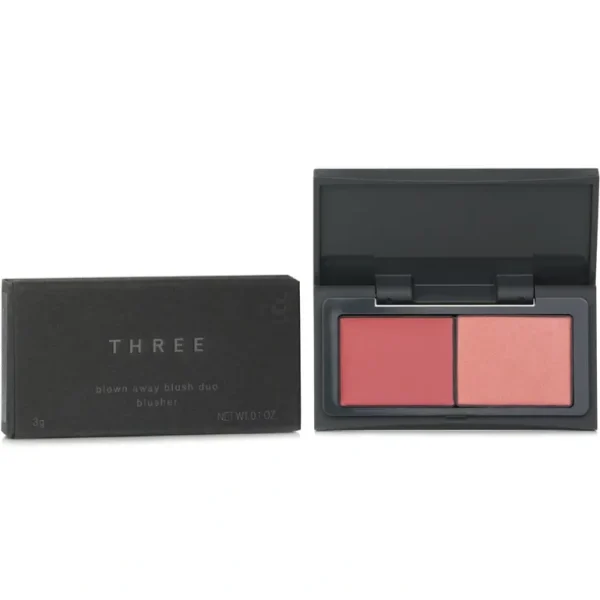 Online THREE Blown Away Blush Duo - # 04 Breeze Walker 3g/0.01oz - GlowEssence Care - Embrace the Essence of Radiance with Premium Skincare Solutions