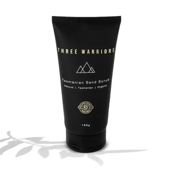 Eye-makeup*Three Warriors Tasmanian Sand Scrub 150g - GlowEssence Care - Embrace the Essence of Radiance with Premium Skincare Solutions