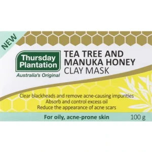 Wash*Thursday Plantation Tea Tree And Manuka Honey Clay Mask 100g - GlowEssence Care - Embrace the Essence of Radiance with Premium Skincare Solutions