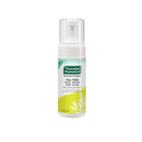 Wash*Thursday Plantation Tea Tree Face Wash For Acne 150ml - GlowEssence Care - Embrace the Essence of Radiance with Premium Skincare Solutions