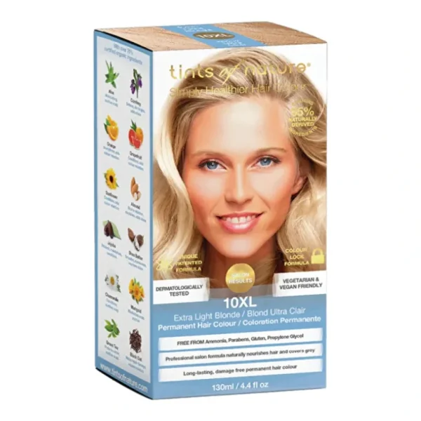 Store Tints of Nature Permanent Hair Colour 10XL (Extra Light Blonde) - GlowEssence Care - Embrace the Essence of Radiance with Premium Skincare Solutions