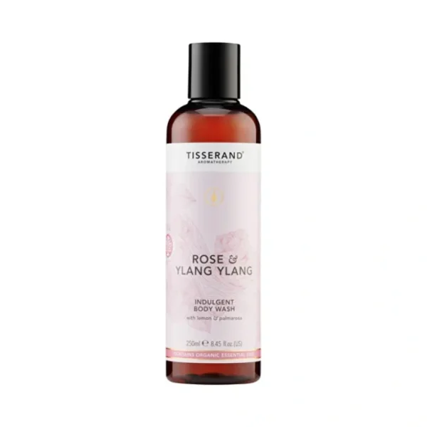 Wash*Tisserand Body Wash Indulgent Rose & Ylang Ylang 250ml - GlowEssence Care - Embrace the Essence of Radiance with Premium Skincare Solutions