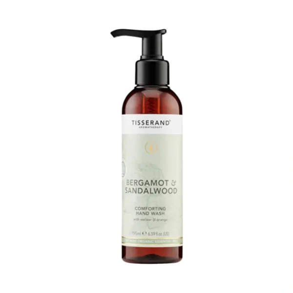 Wash*Tisserand Hand Wash Comforting Bergamot & Sandalwood 195ml - GlowEssence Care - Embrace the Essence of Radiance with Premium Skincare Solutions