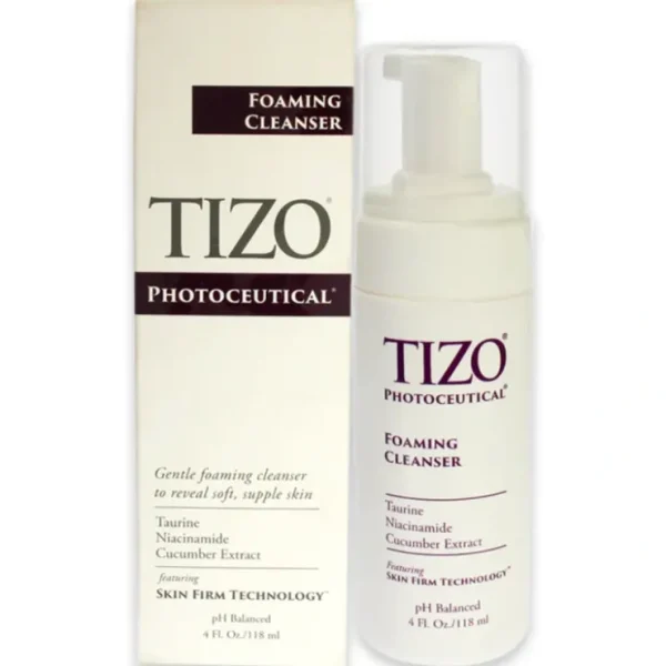 Complexion-care*Tizo Photoceutical Gentle Foaming Cleanser by Tizo for Unisex - 4 oz Cleanser - GlowEssence Care - Embrace the Essence of Radiance with Premium Skincare Solutions