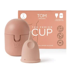 Store Tom Organic Period Cup Size 2 Super - GlowEssence Care - Embrace the Essence of Radiance with Premium Skincare Solutions