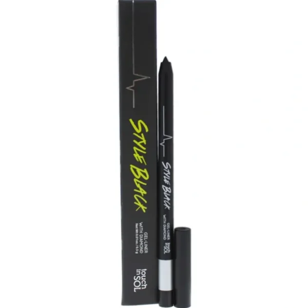 Fashion Touch In Sol Style Black Gel-Liner With Diamond - 2 Platinum by Touch In Sol for Women - 0.01 oz Eyeliner - GlowEssence Care - Embrace the Essence of Radiance with Premium Skincare Solutions